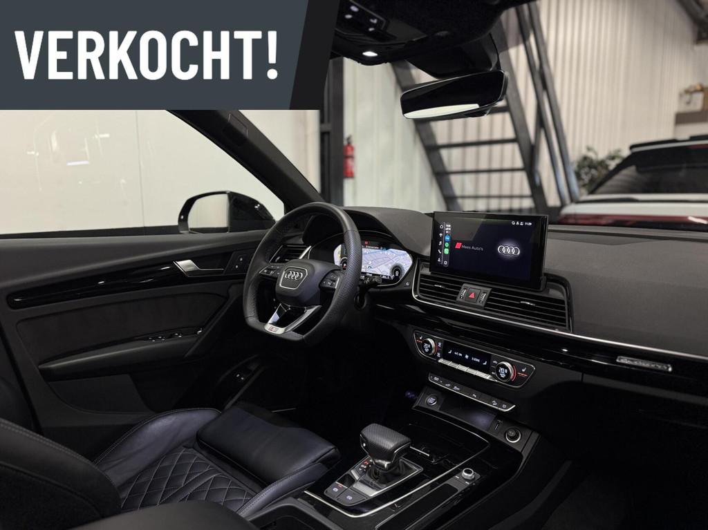 Audi Q5 50 TFSI e S edition Competition|Lucht|Pano|B&O|RS-Ze, Automaat, Gebruikt, 4 cilinders, Zwart