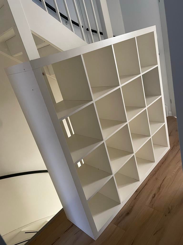 IKEA Kallax kast 16 vakken, Gebruikt, 100 tot 150 cm, Ophalen of Verzenden, 25 tot 50 cm