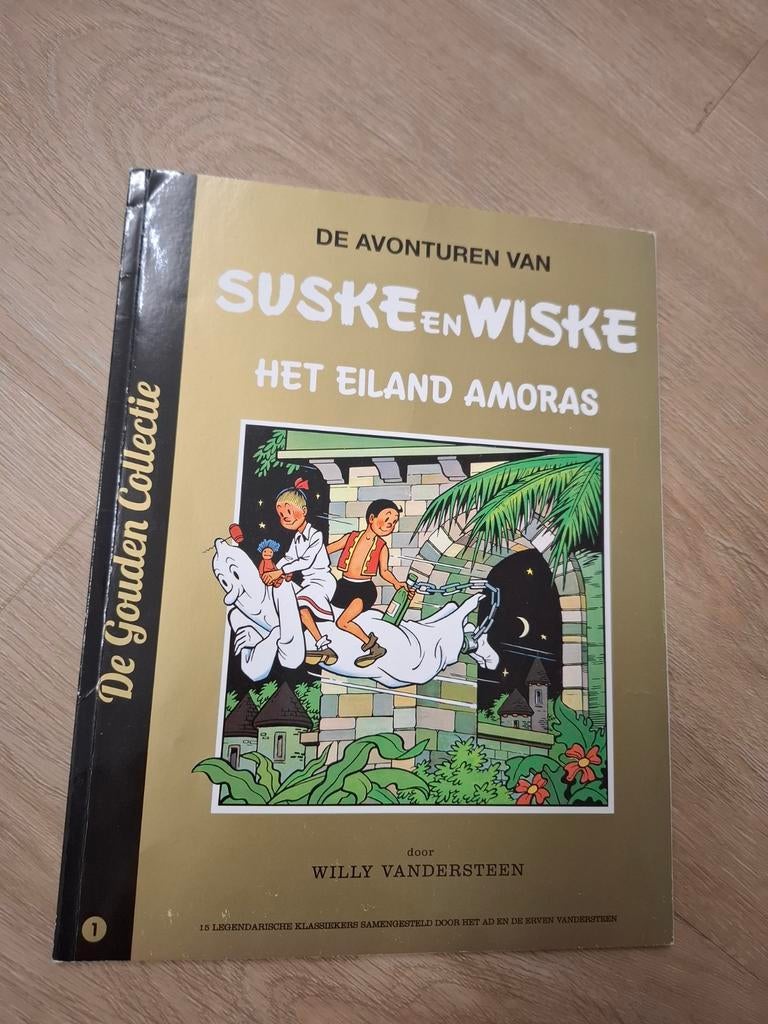 Suske en Wiske - Het Eiland Amoras (De Gouden Collectie), Boeken, Stripboeken, Ophalen of Verzenden