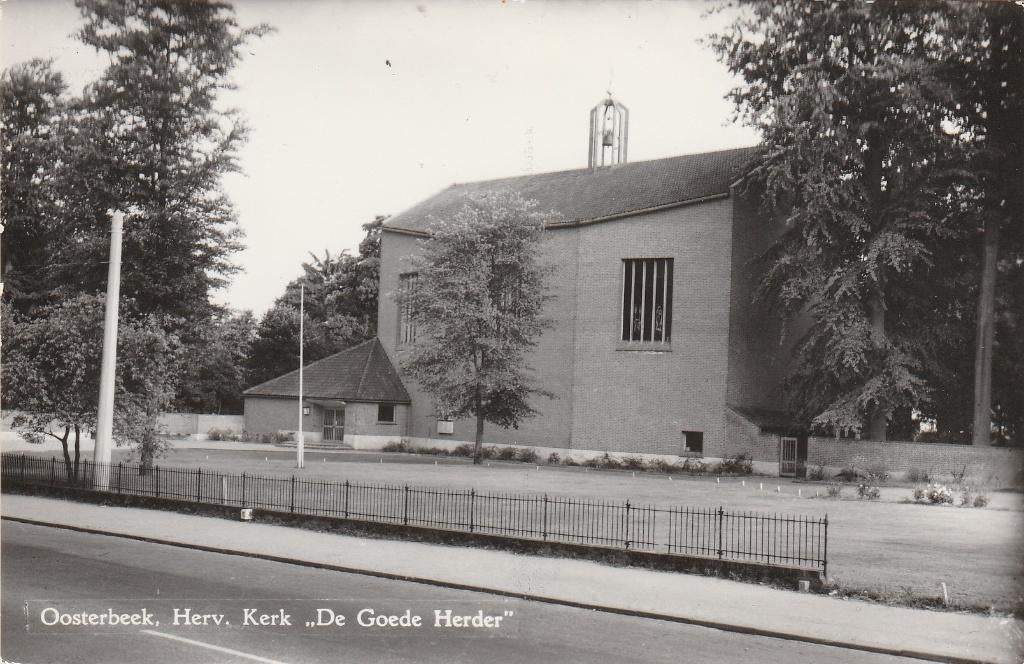 oosterbeek- herv. kerk, Ophalen of Verzenden, 1940 tot 1960, Gelderland