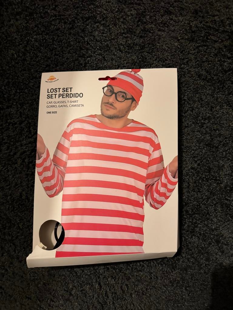 Waldo kostuum set, Ophalen of Verzenden, Nieuw, Pak of Jurk