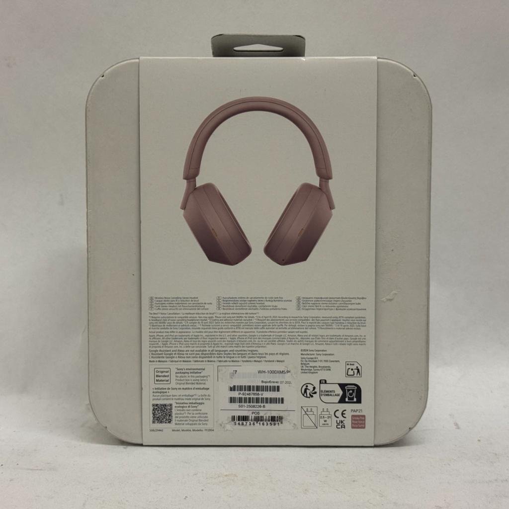 Sony WH-1000XM5 Smokey Pink (Nieuw), Sony, Zo goed als nieuw, Support@sony.com, 1-7-1 Konan, Minato-ku
Tokyo 108-0075
Japan
