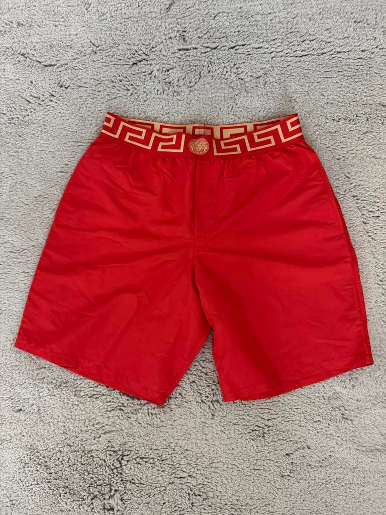 Versace Medusa Logo Zwemshort Maat S, Ophalen of Verzenden, Nieuw, Maat 46 (S) of kleiner, Rood