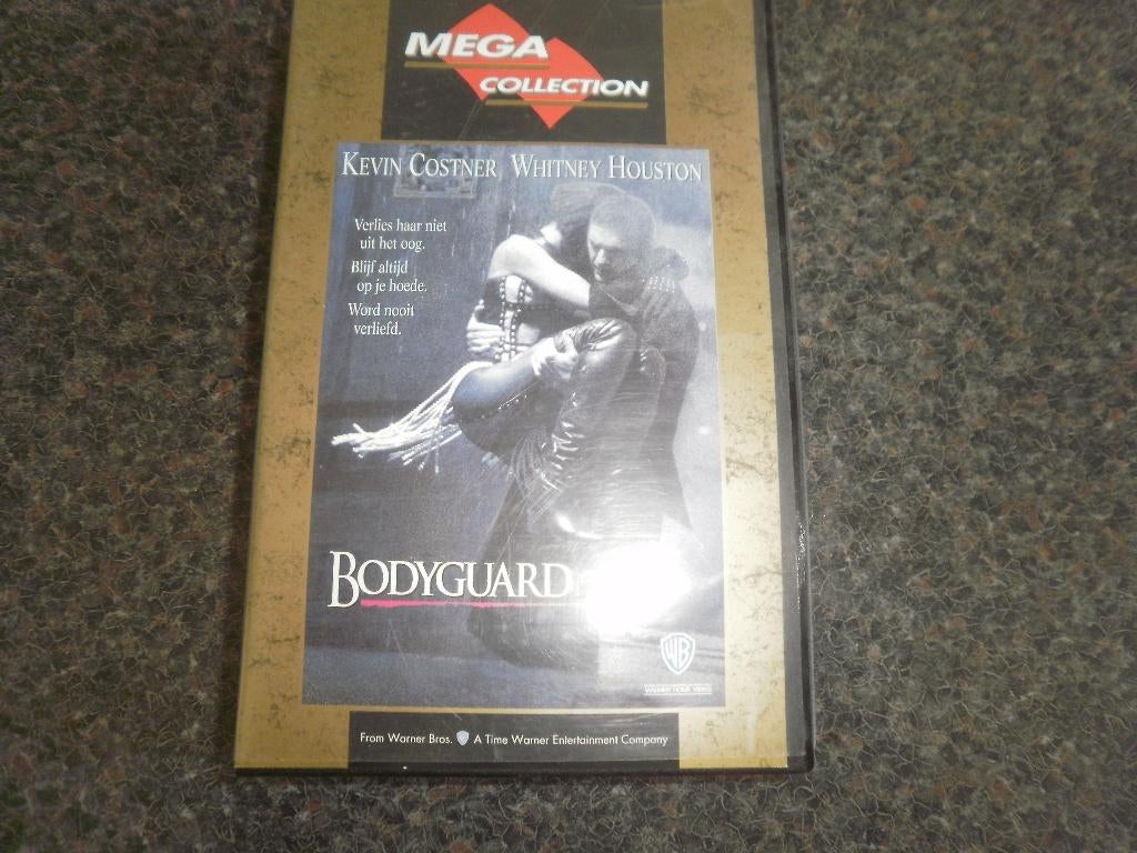 THE BODYGAURD! Mooie Speelfilm met W.Houston e.v.a Op VIDEO!, Vanaf 12 jaar, Ophalen of Verzenden, Zo goed als nieuw, Thrillers en Misdaad