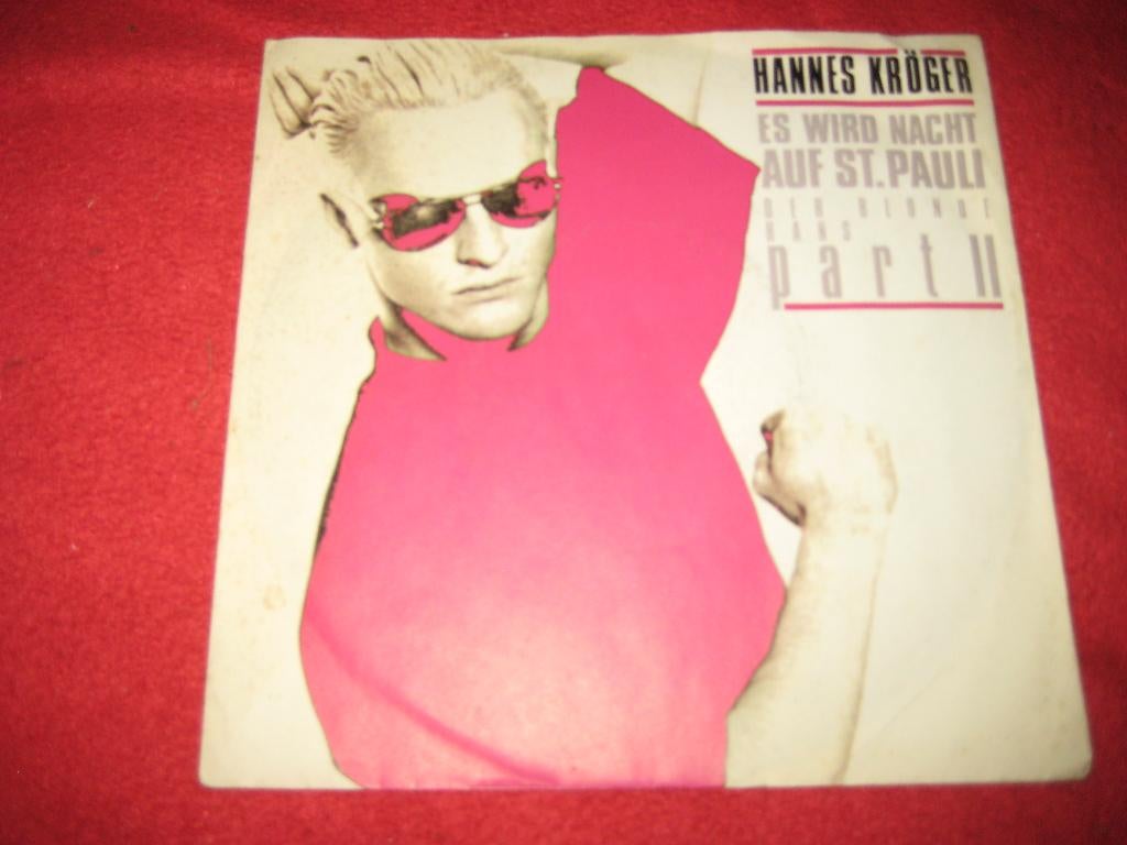 Hannes Kröger: Es wird Nacht auf Sankt Pauli (NO73), Ophalen of Verzenden, Zo goed als nieuw, Pop, Single