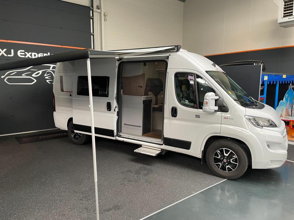 Roller team LIVINGSTONE 5 ADB1 Fiat Ducato - Airco / Luifel, Overige merken, Buscamper of Camperbus, Verwarmde buitenspiegels