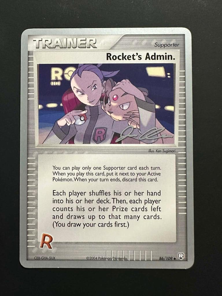Trainer Rocket's Admin. World Championships 2006, Hobby en Vrije tijd, Verzamelkaartspellen | Pokémon, Ophalen of Verzenden, Gebruikt
