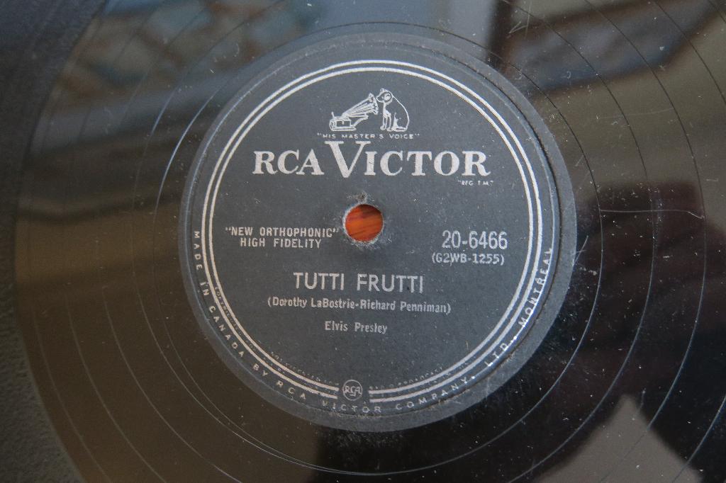 Elvis Presley Tutti Frutti - One Sided Love Affair 78 toeren, Ophalen of Verzenden, Gebruikt, 10 inch, Rock-'n-Roll