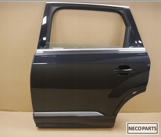 AUDI Q7 4M ACHTERDEUR LINKS ORIGINEEL KLEUR LC9X, Gebruikt, Achterklep, Achter, Audi