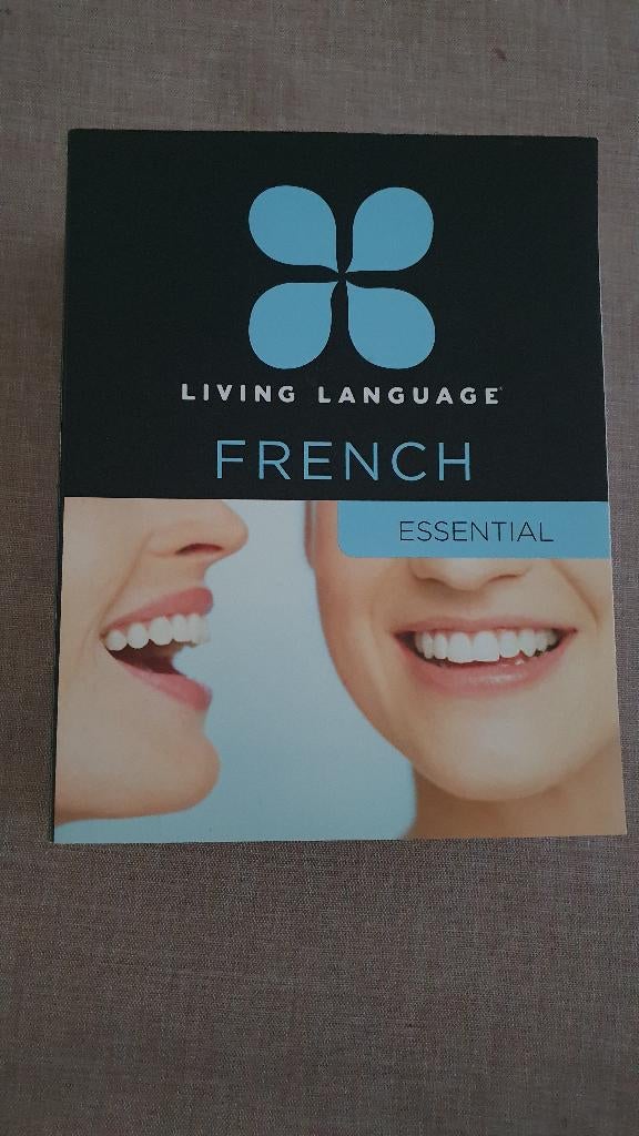 Living Language French Essential complete cursus boeken/CDs, Boeken, Living language, Niet van toepassing, Ophalen of Verzenden