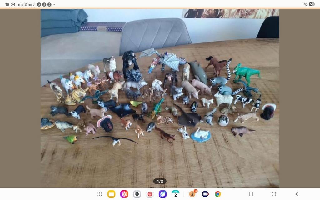 Grote dierenverzameling, merk maar geen Schleich of Papo., Ophalen of Verzenden, Paard, Beeldje of Figuurtje