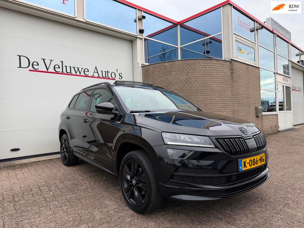 Skoda Karoq 1.5 TSI ACT Style|Navi|Pano|Virtual C.|, Stof, 4 cilinders, 150 pk, Zwart