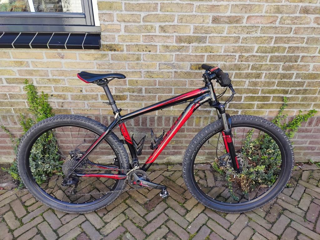 Specialized Mountainbike - Hardtail, Rood/Zwart, Maat L, Fietsen en Brommers, Fietsen | Mountainbikes en ATB, Gebruikt, 57 cm of meer