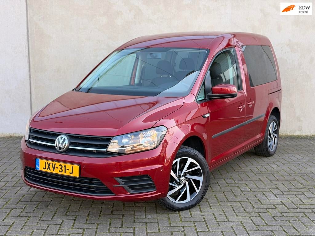 Volkswagen Caddy 1.2 TSI Trekh Standkachel CarPlay Clima Cru, Voorwielaandrijving, Stof, Gebruikt, 4 cilinders