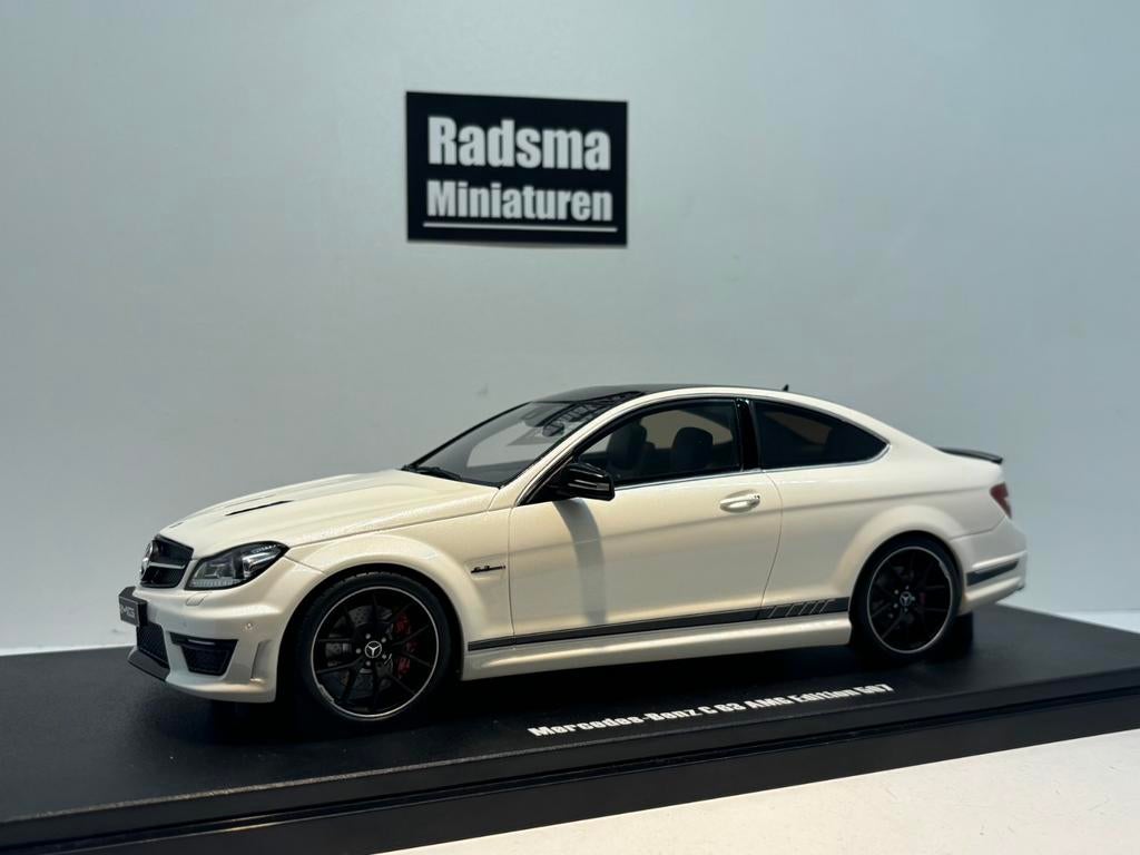 Mercedes-Benz C-Klasse C63 AMG Coupe - 1:18 GT-Spirit, Overige merken, Auto, GT-Spirit, Nieuw