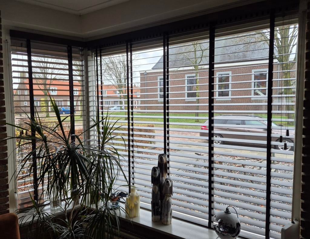 Jaloezieën Veneta, Huis en Inrichting, Stoffering | Gordijnen en Lamellen, Ophalen, Gebruikt, Bruin, 150 tot 200 cm