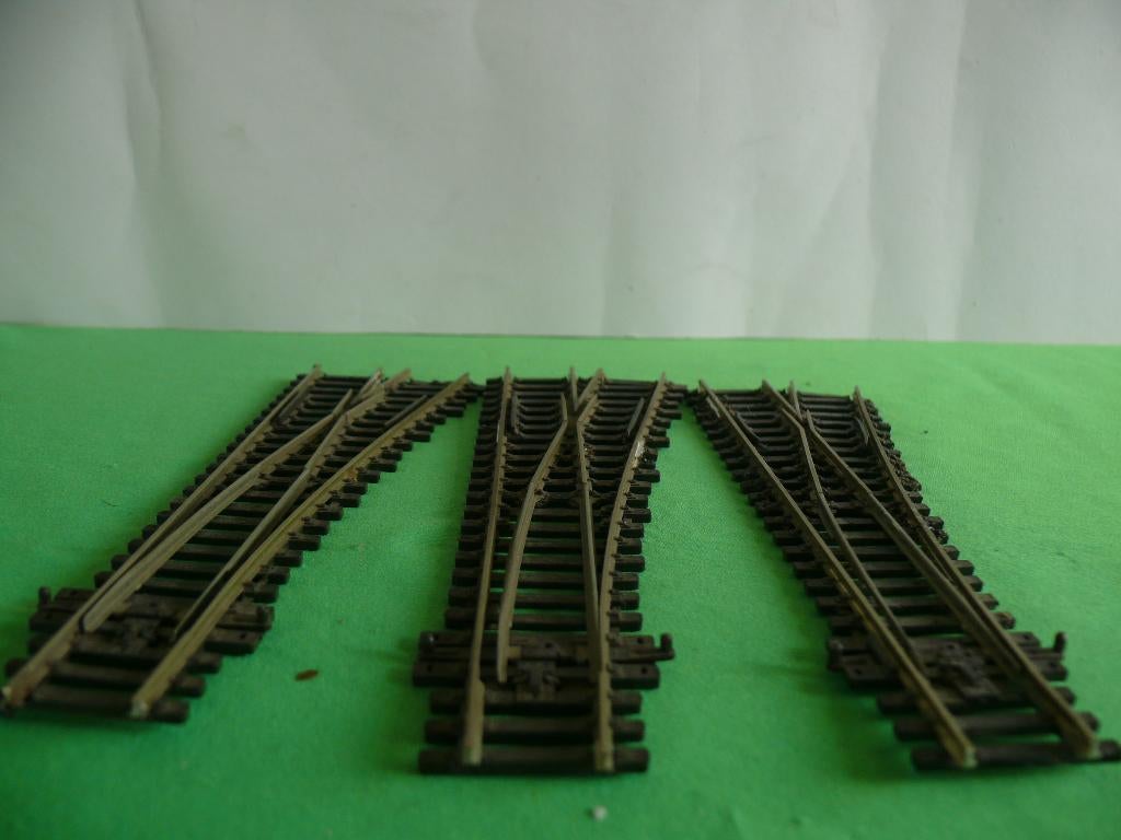 Peco rail + wissels en kruiswissels, Overige merken, Gebruikt, Gelijkstroom, Rails