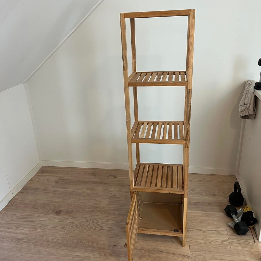 Kast, gratis af te halen, 39.5x35.5x160, Huis en Inrichting, Badkamer | Badkamermeubels, Ophalen, (Half)hoge kast, Zo goed als nieuw