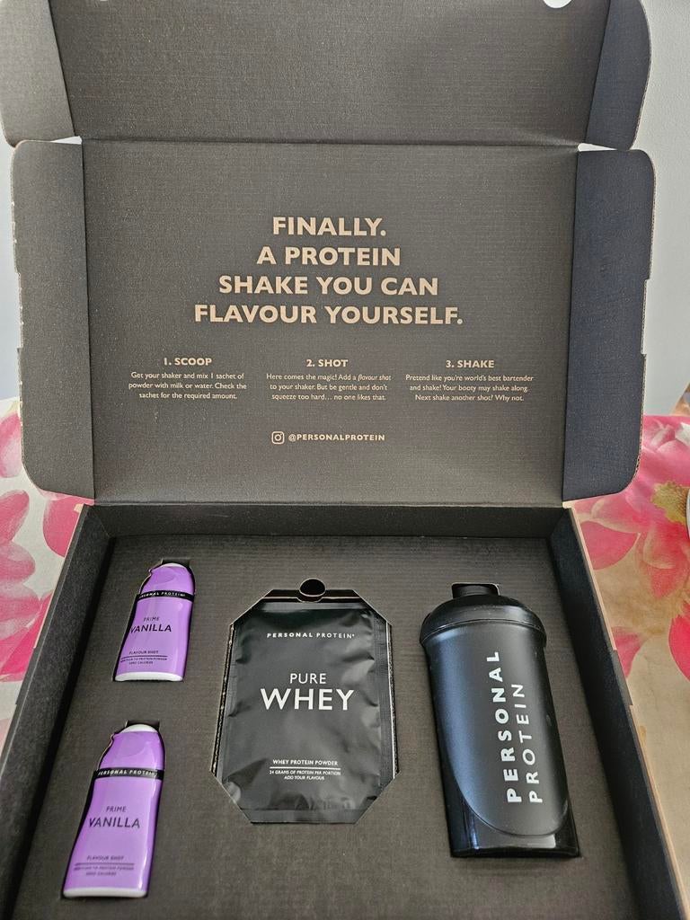 Personal Protein pakket, Sport en Fitness, Gezondheidsproducten en Wellness, Ophalen of Verzenden, Nieuw, Poeder of Drank