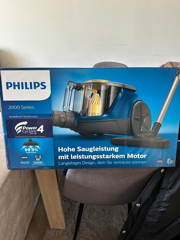 Philips 2000 Series XB2125/09 - Zakloze Stofzuiger, Ophalen, Zo goed als nieuw