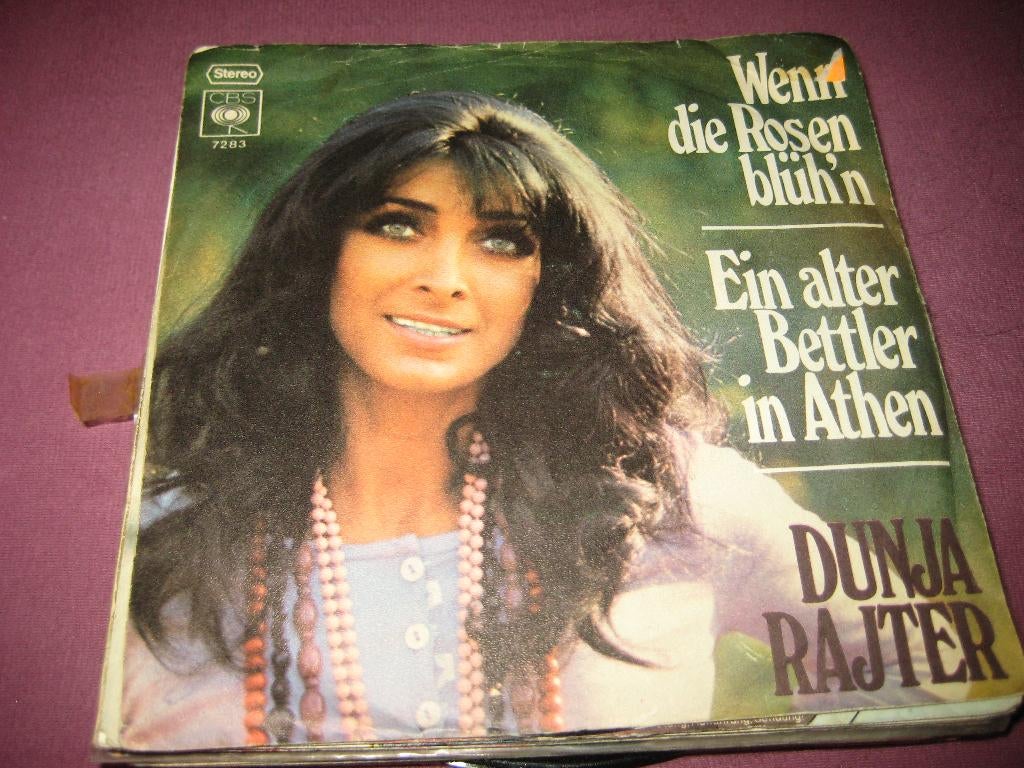 Dunja Raiter: Wenn die Rosen blüh`n, Ophalen of Verzenden, Zo goed als nieuw, Pop, Single