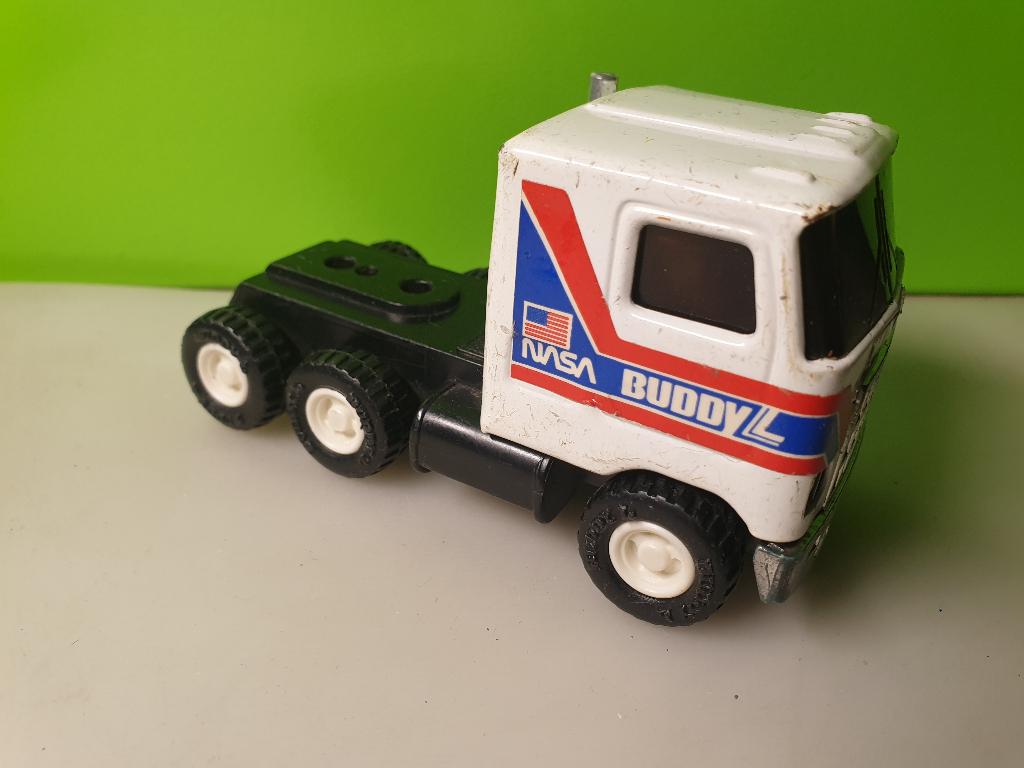 Buddy L - Mack Truck NASA [wit] #2, Ophalen of Verzenden, Gebruikt, Bus of Vrachtwagen