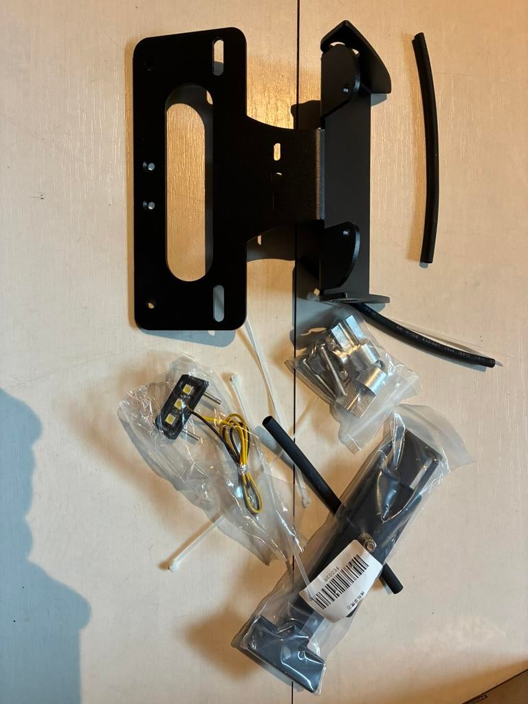 Kentekenplaat houder Ducati monster 696 796 1100, Motoren, Ophalen of Verzenden