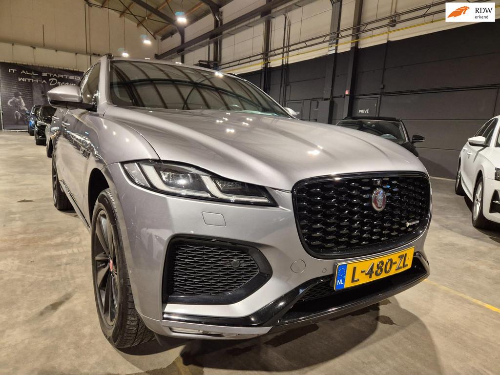 Jaguar F-PACE 2.0 P400e PHEV HSE R-Dynamic - Panoramadak - M, Auto's, Jaguar, Bedrijf, Te koop, F-Pace, 360° camera, 4x4, ABS