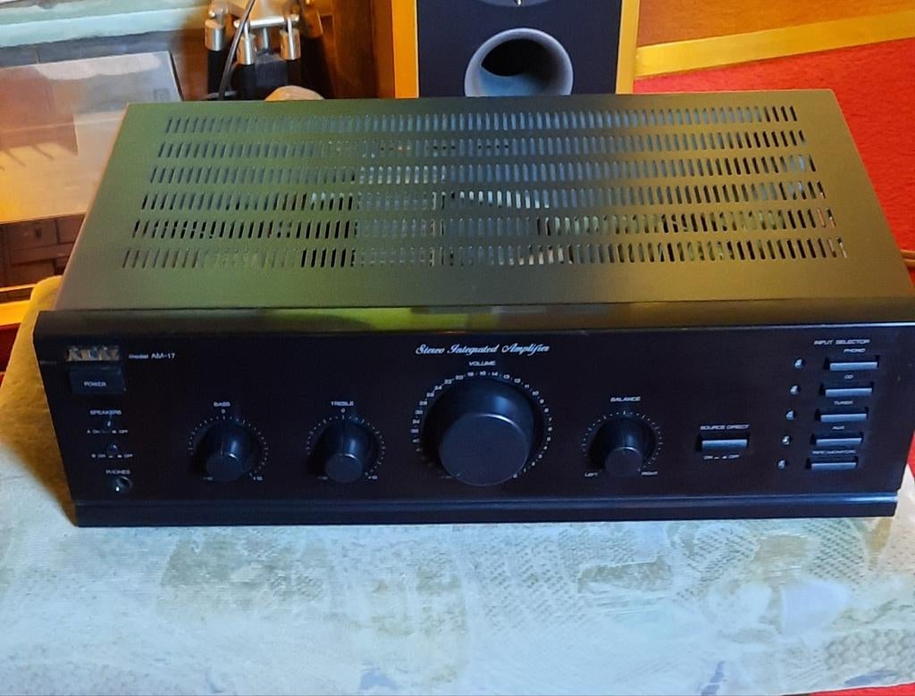 Te koop Akai am17 versterker met phono  ✅️, Ophalen, Akai