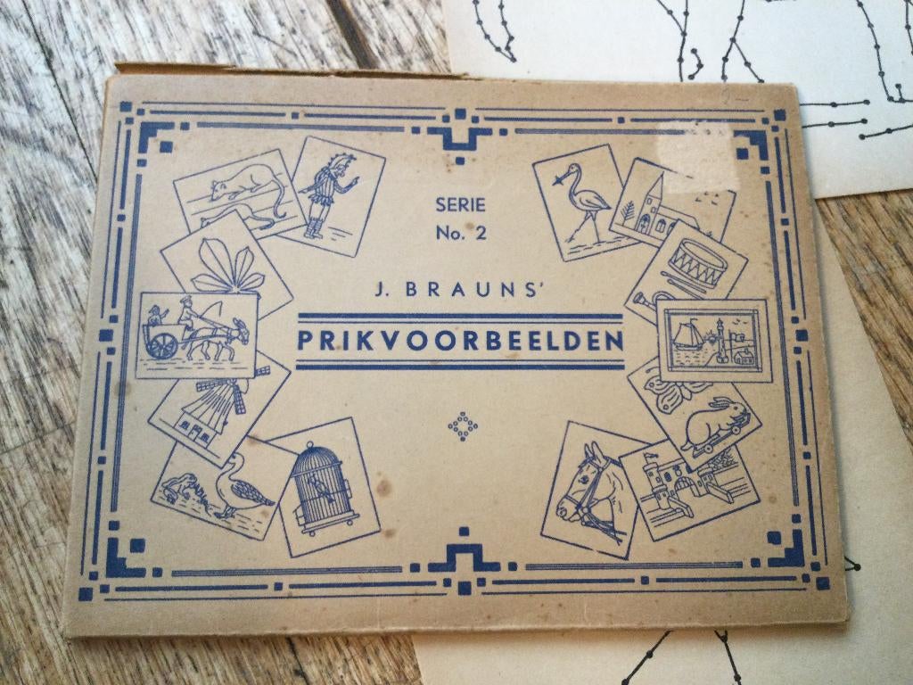 Prikvoorbeelden, Ophalen of Verzenden, Handborduren, Patroon