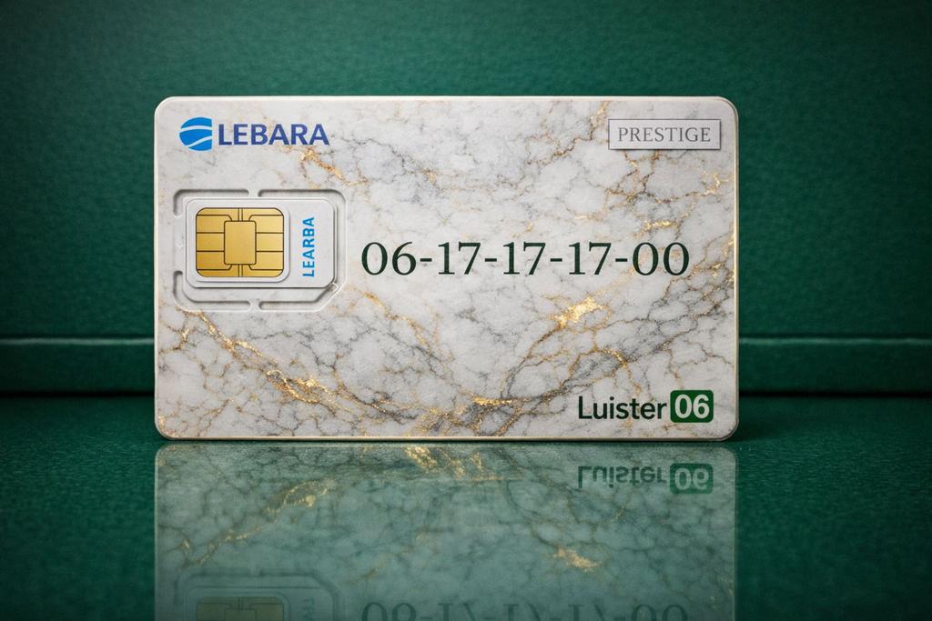 06-17-17-17-00 PRESTIGE Lebara Nummer, Verzamelen, Telefoonkaarten, Ophalen