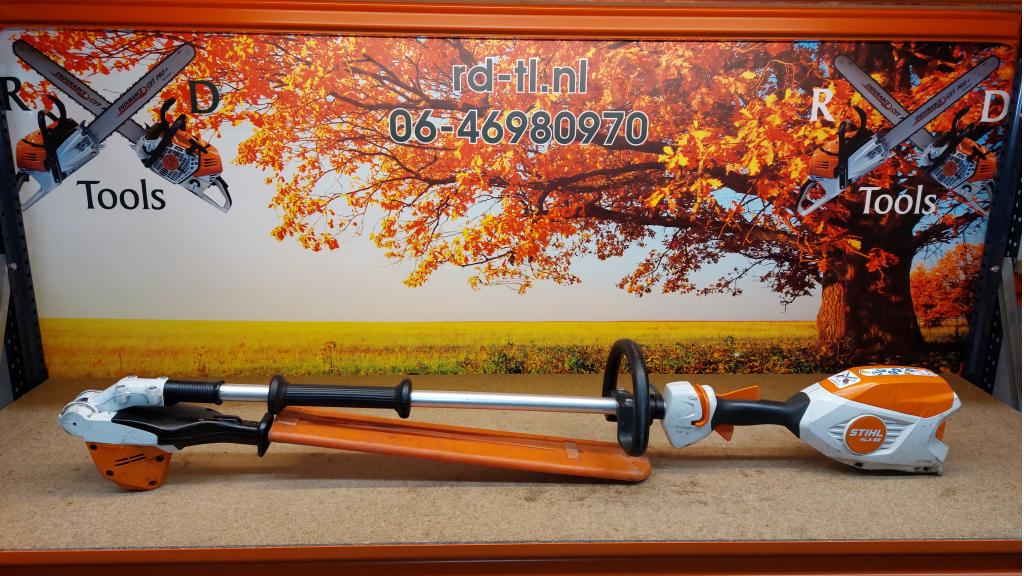Stihl HLA 66 Accu Stokheggenschaar HLA66 hoogsnoeier, Tuin en Terras, Heggenscharen, Stihl, Gebruikt, Accu, R D Tools