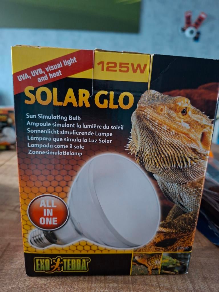 Solar Glo lamp uvA en uvB gecombineerd, Ophalen, Zo goed als nieuw
