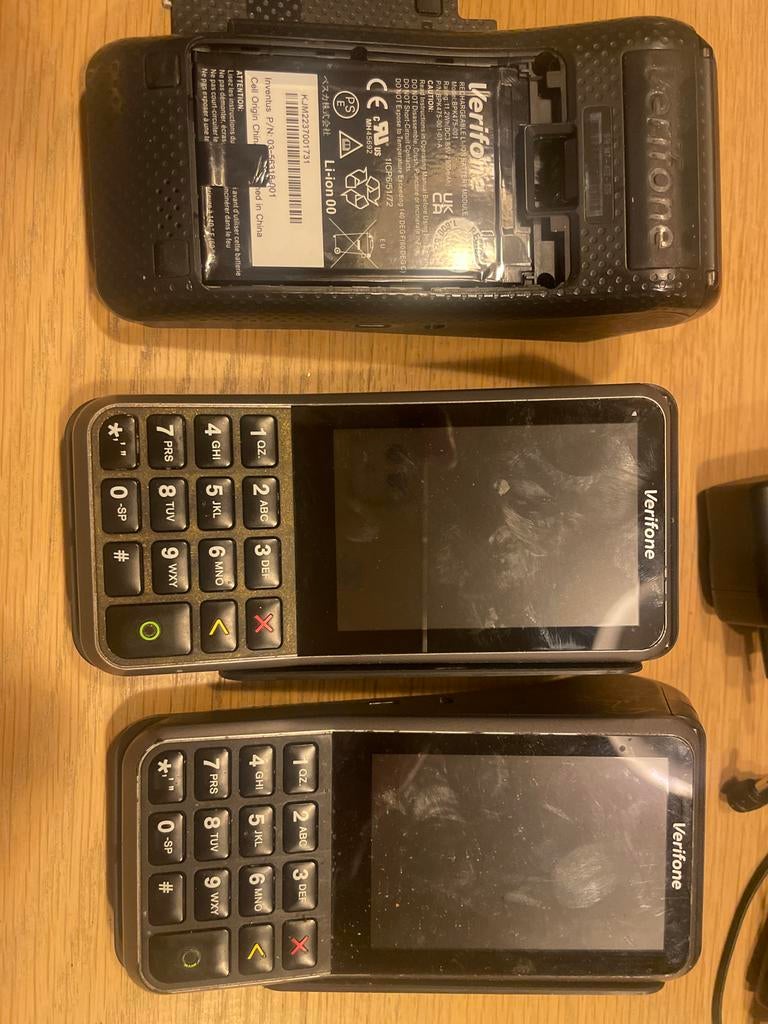 3 Verifone V400m mobiele pinautomaten, Zakelijke goederen, Ophalen of Verzenden