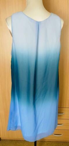 Bon Prix jurk maat L, Blauw, Maat 42/44 (L), Ophalen of Verzenden, Zo goed als nieuw