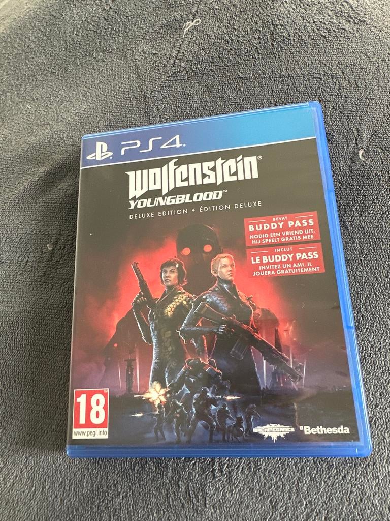 Wolfenstein Youngblood Deluxe Edition PS4, Online, Vanaf 18 jaar, Shooter, 2 spelers