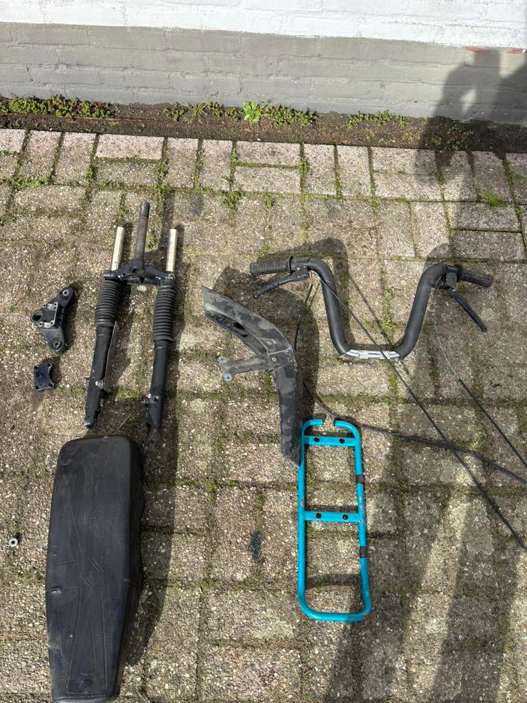 Citta voorvork/stuur/zadel/rekje, Ophalen, Zo goed als nieuw