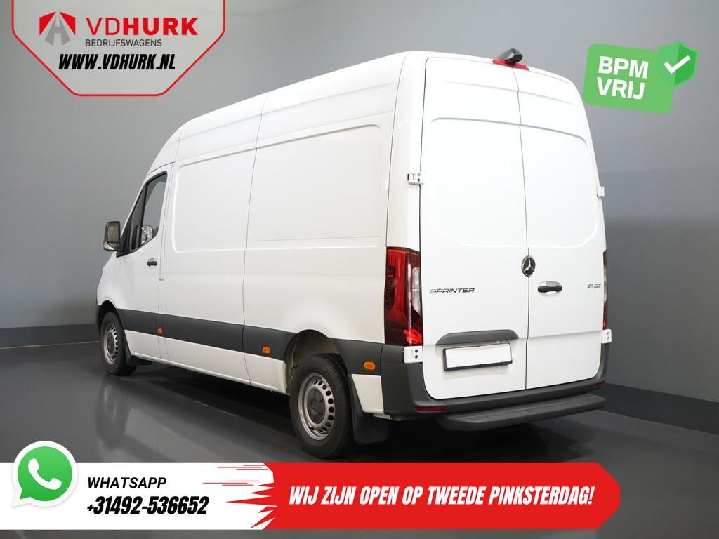 Mercedes-Benz Sprinter 211 Aut. L2H2 (DEMO) BPM VRIJ/ LED/ S, Auto's, Stof, 4 cilinders, 2000 kg, 116 pk