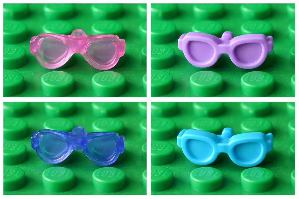 Lego Friends brillen - diverse kleuren, Lego, Gebruikt, Lego, Onbekend