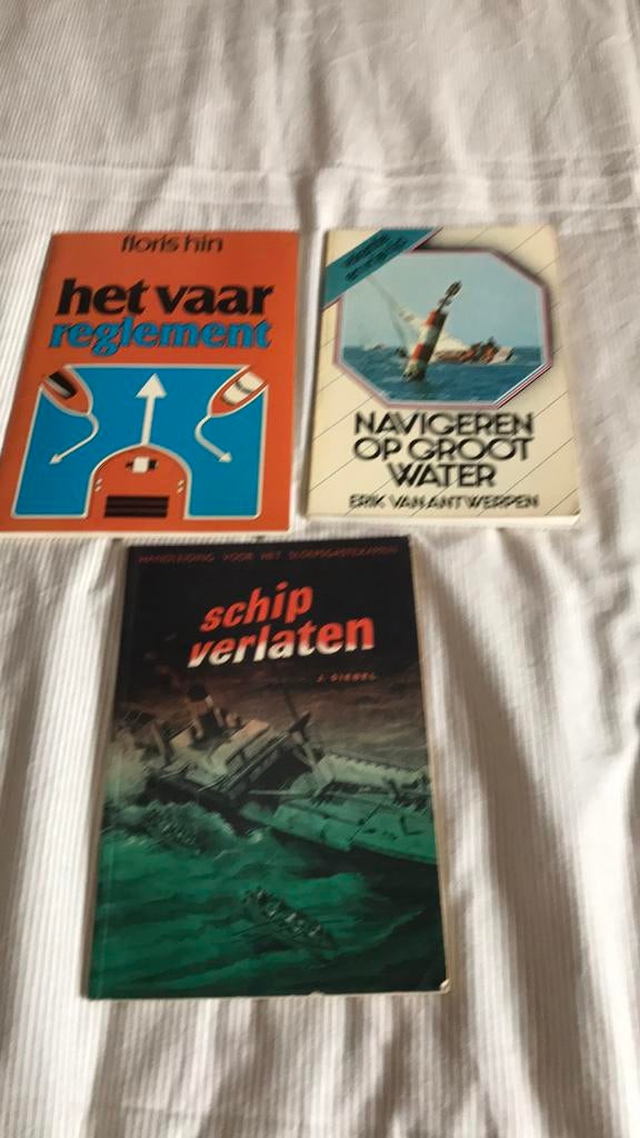 3 boekjes Watersport, Ophalen of Verzenden, Zo goed als nieuw, Overige onderwerpen