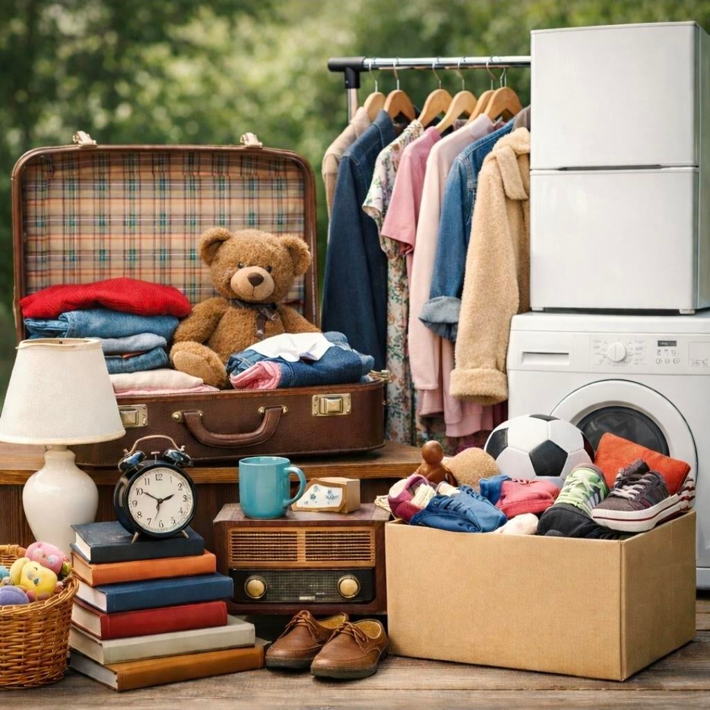 Gratis tweedehands spullen en kleding GEZOCHT., Diversen, Rommelmarktspullen, Zo goed als nieuw, Ophalen