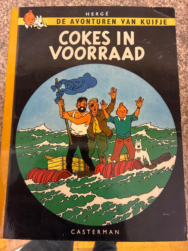 Kuifje: Cokes in Voorraad - Hergé (Casterman), Eén stripboek, Ophalen of Verzenden, Gelezen