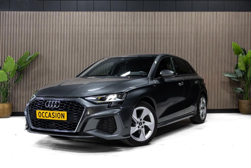 Audi A3 Sportback A3 30 1.0 TFSI Sportback S line MHEV | Nav, Stof, Gebruikt, Bedrijf, 3 cilinders