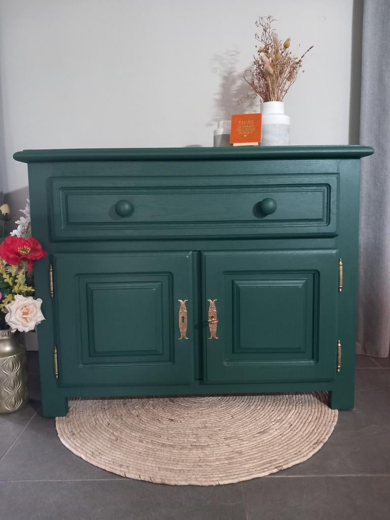 Prachtige kast, ladekast, dressoir, commode, Ophalen, 1 of 2 laden, Eikenhout, 50 tot 100 cm