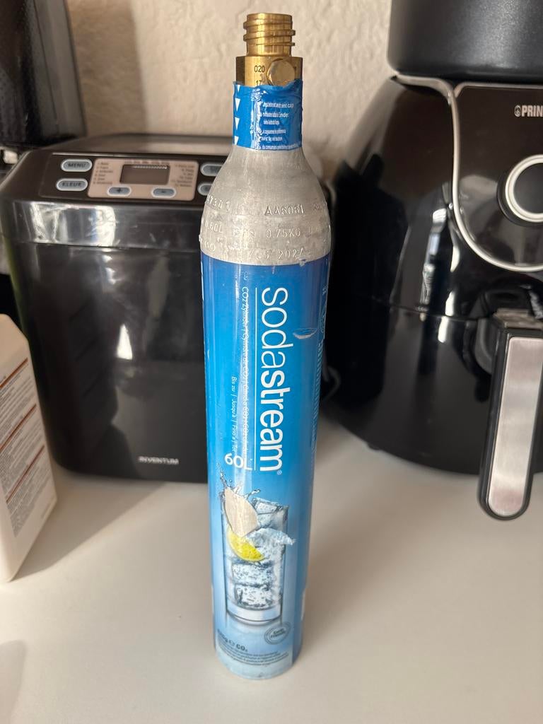 Sodastream CO2 cilinder (leeg), Ophalen of Verzenden, Gebruikt