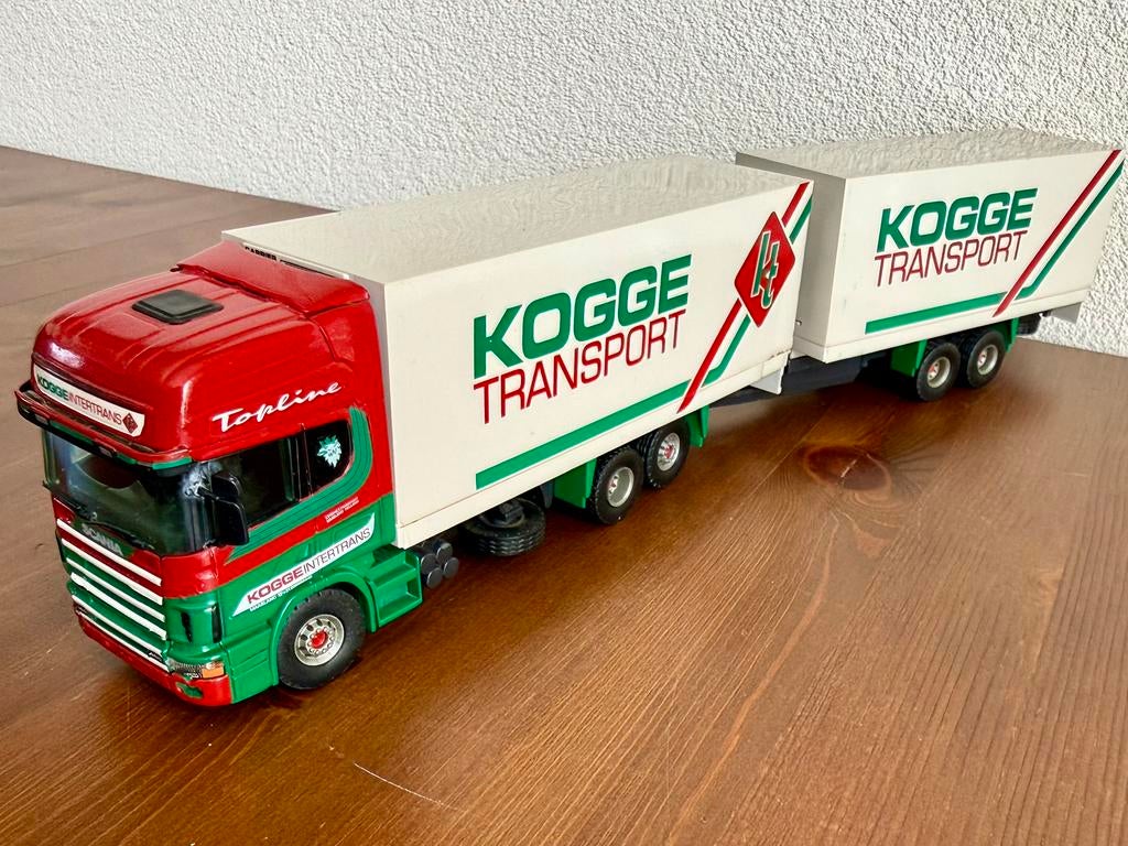 Tekno Kogge Transport, Scania 144L WIPKAR - Speciale uitgave, Ophalen of Verzenden, Zo goed als nieuw, Bus of Vrachtwagen, Tekno