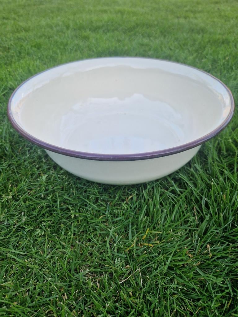 Grote emaille schaal, Ophalen of Verzenden