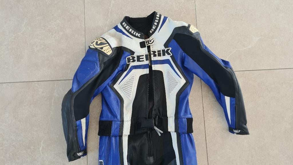 Berik 2-delig leren motorpak, Motoren, Kleding | Motorkleding, Ophalen, Combipak, Dames, Berik