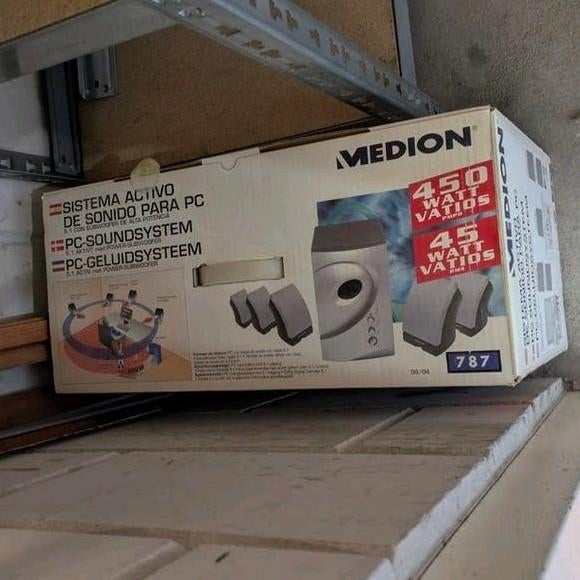 Audio set medion Dolby surround speakers, Ophalen of Verzenden, Gebruikt