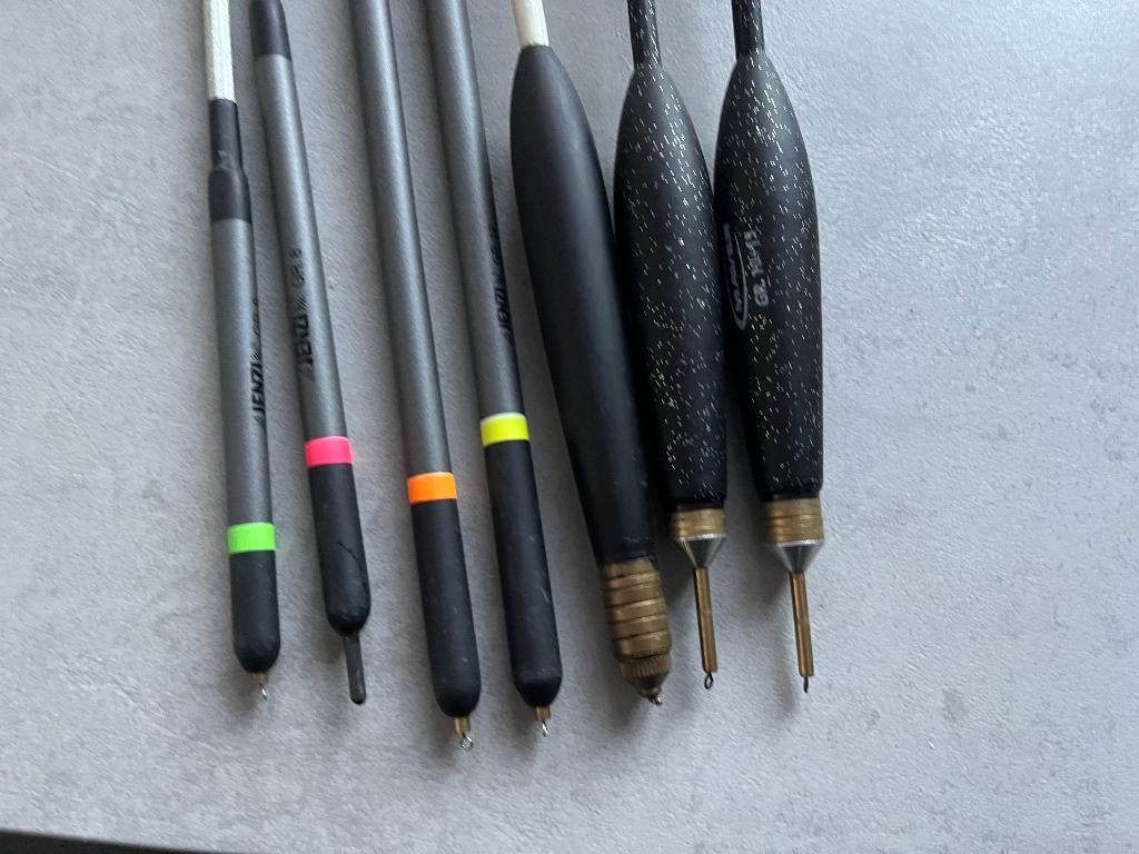 adv 213 / NIEUW mixset 7 matchdobbers, Ophalen of Verzenden, Nieuw, Dobber of Lood